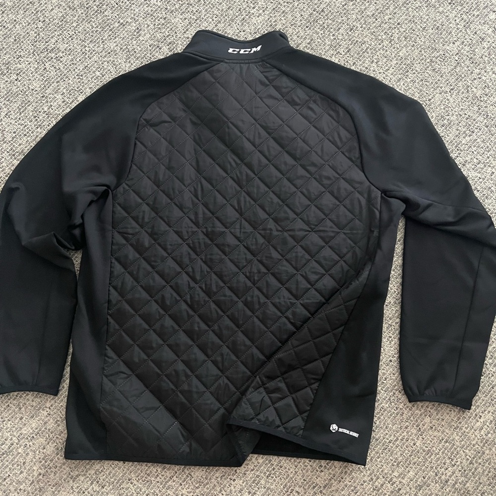 CCM Men's Black Performance Jacket - image 5